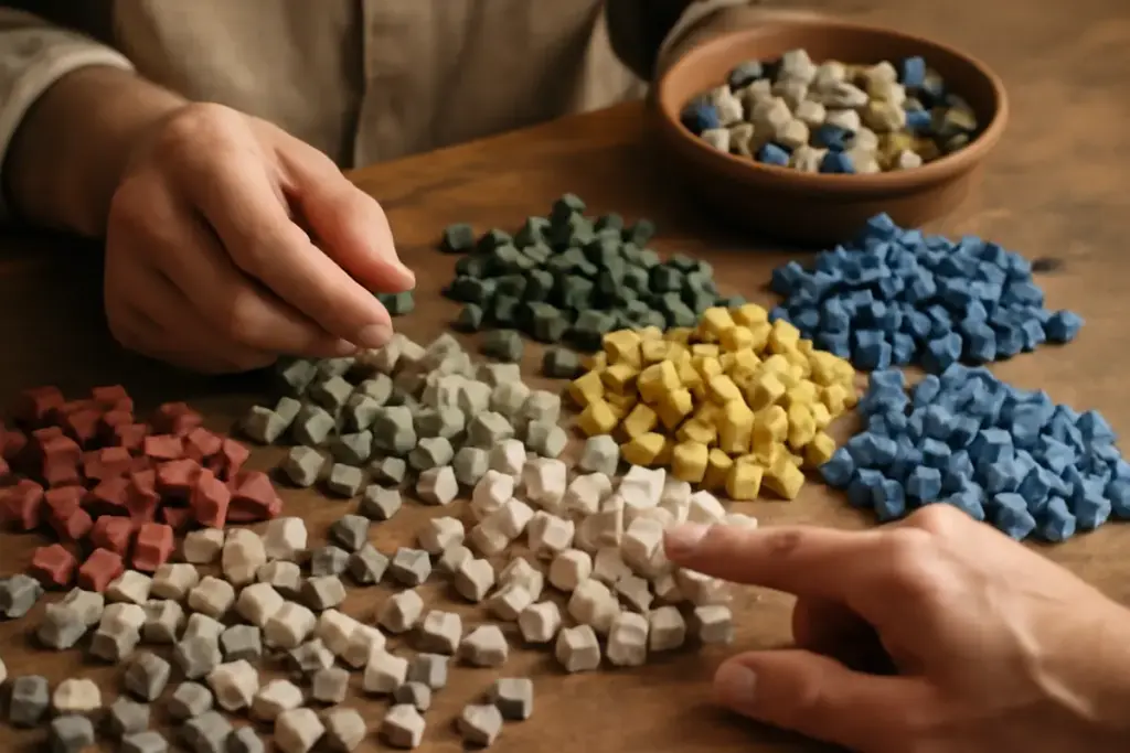 Materia prima per mosaici tradizionali: riconoscere le differenze migliora il risultato finale
