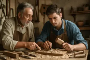 Come si trasmettono le tecniche antiche nel laboratorio dei maestri? Strategie per non perdere i saperi