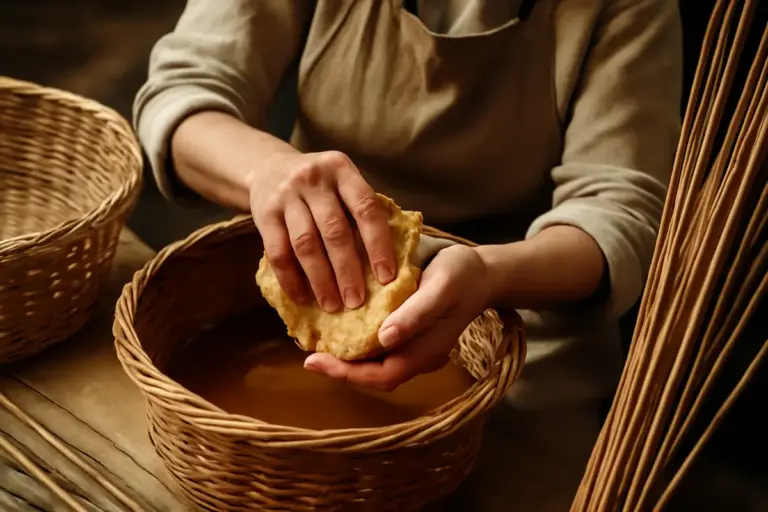 Qual è l’attrezzo indispensabile per la cestaia? Semplice ma spesso trascurato dai principianti