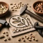 Come si inizia la realizzazione di mosaici romani? Gli strumenti poco noti ma indispensabili