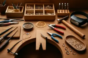 Come preparare il banco di lavoro per la gioielleria artigianale? L’organizzazione che accelera la creazione