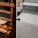 Qual è la differenza tra tessitura a telaio antico e telaio moderno? Scopri cosa cambia nella texture finale